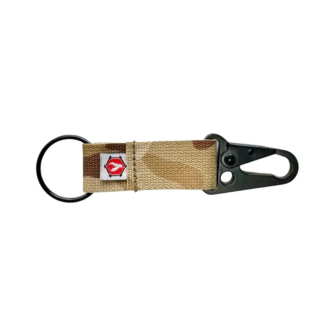 The Chauffeur - Camo Edition - Durable keychain clip by Recycled Firefighter