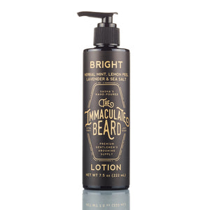 The Immaculate Beard Lotion The Immaculate Beard