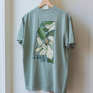 The Magnolia State Tee Crooked Letter