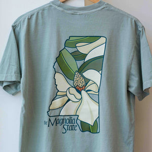 The Magnolia State Tee Crooked Letter