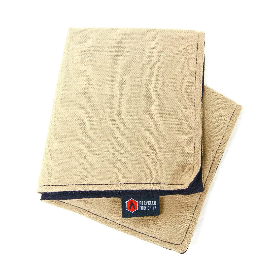 The Probie Handkerchief detail view by Recycled Firefighter