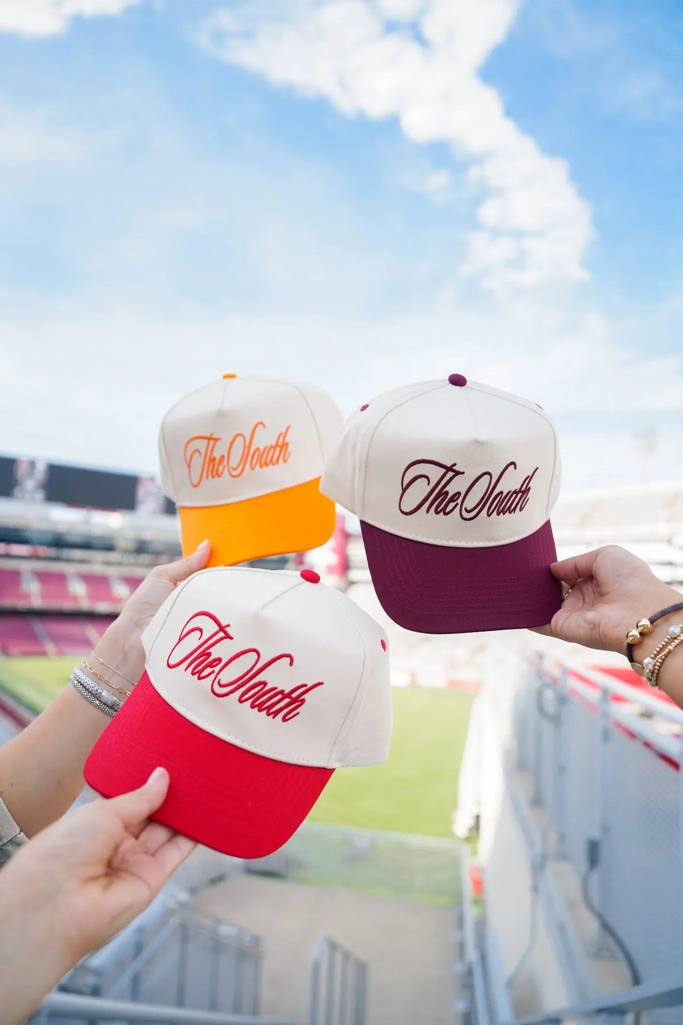 The South - Vintage Trucker Hat KenzKustomz