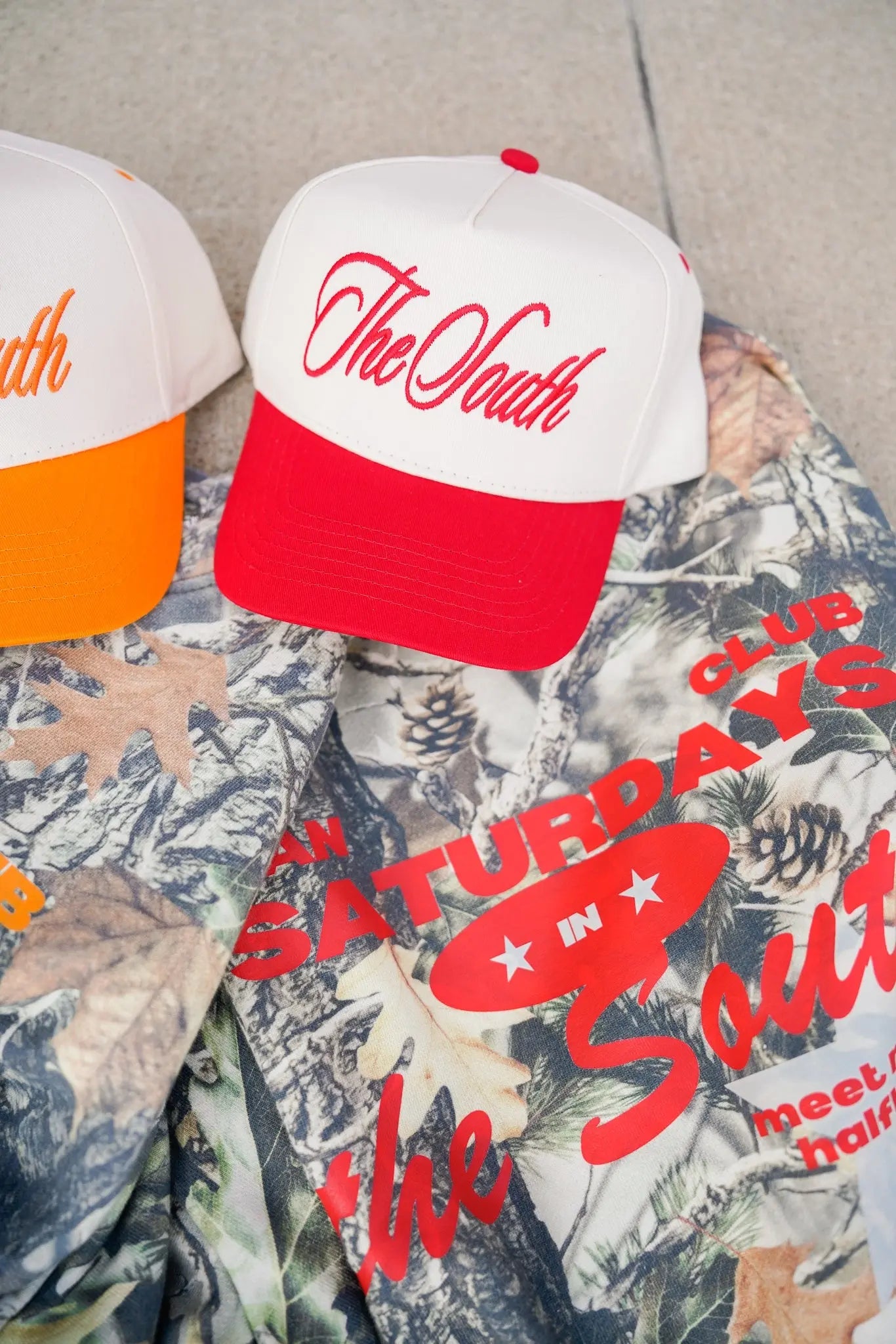 The South - Vintage Trucker Hat KenzKustomz