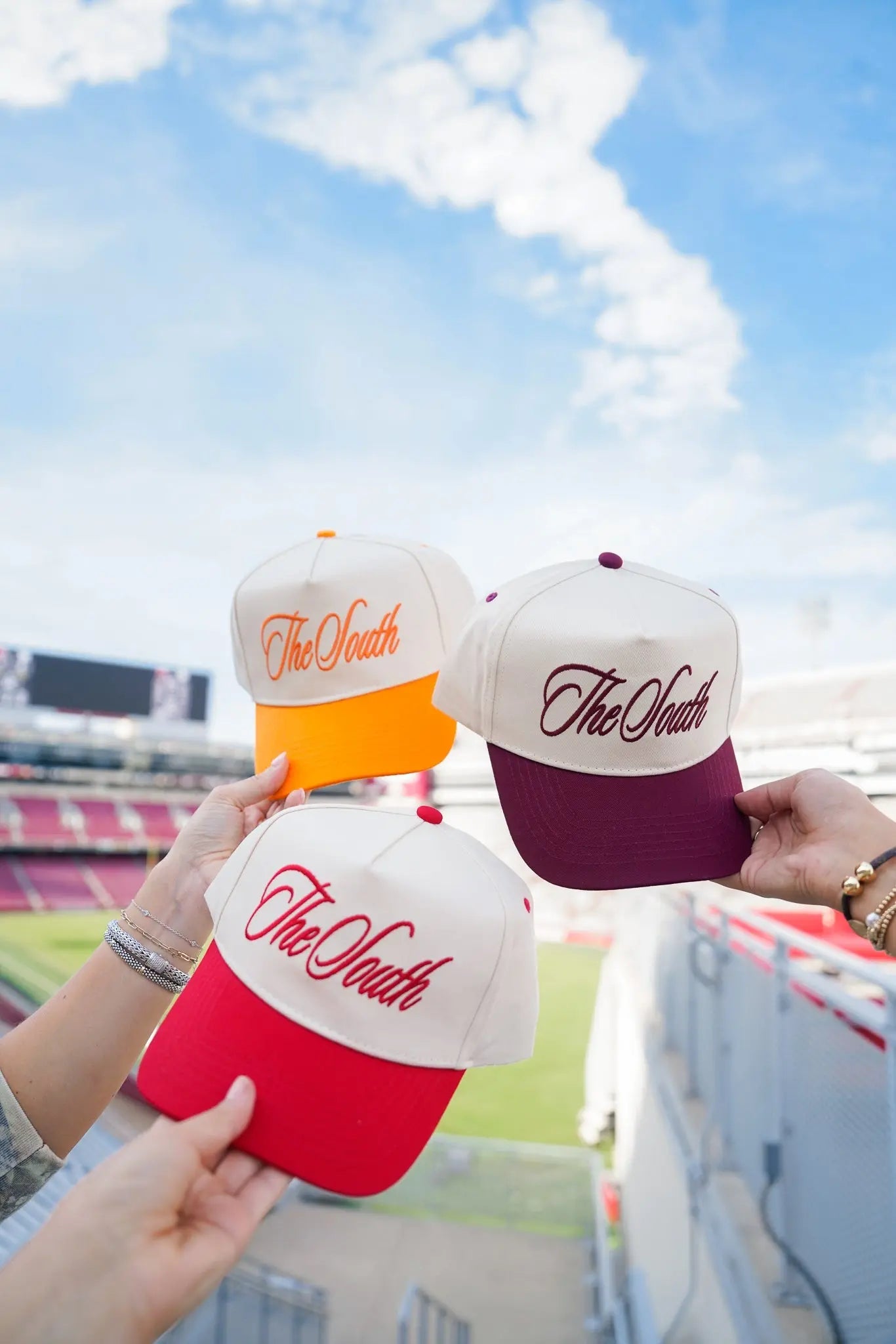 The South - Vintage Trucker Hat KenzKustomz