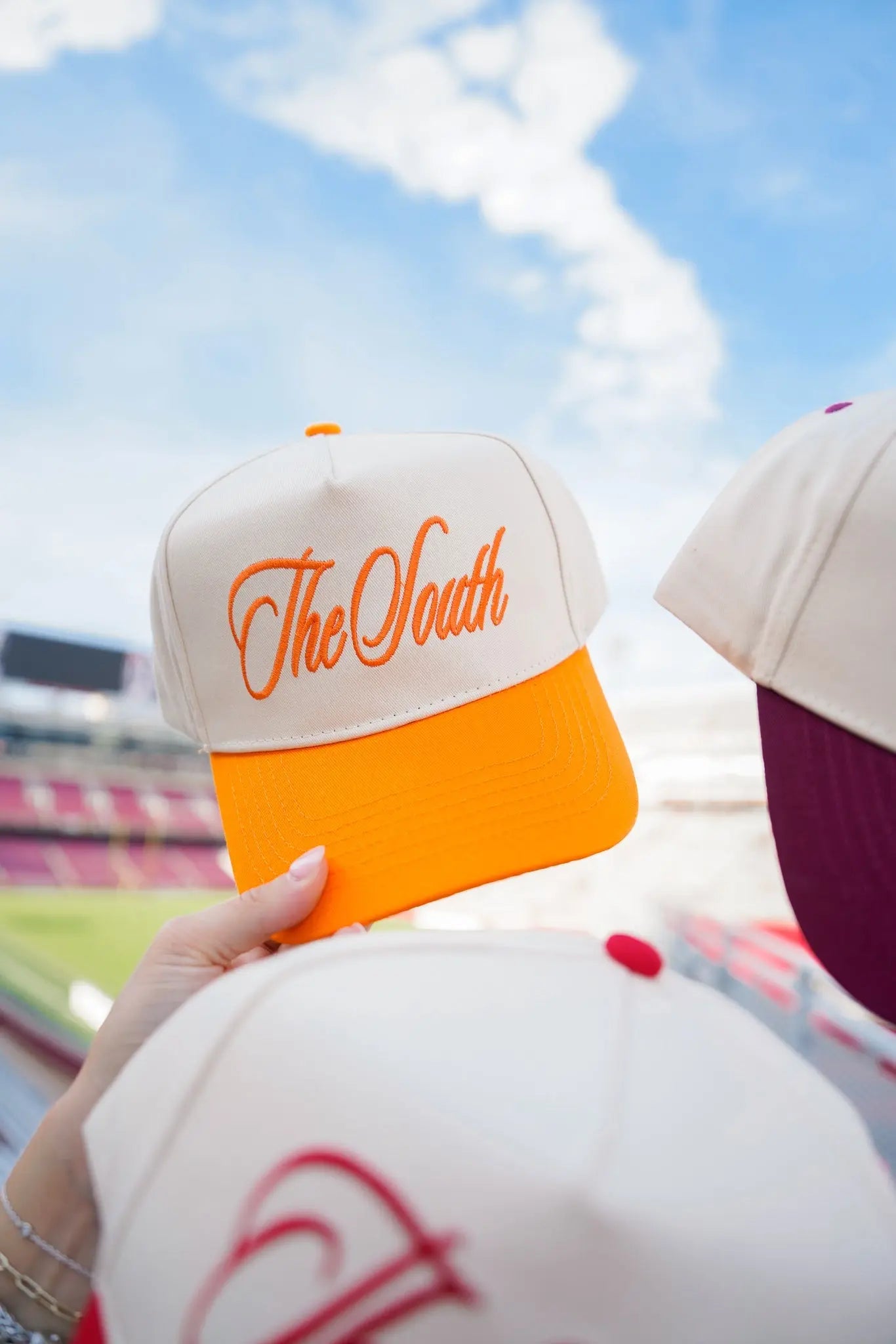 The South - Vintage Trucker Hat KenzKustomz