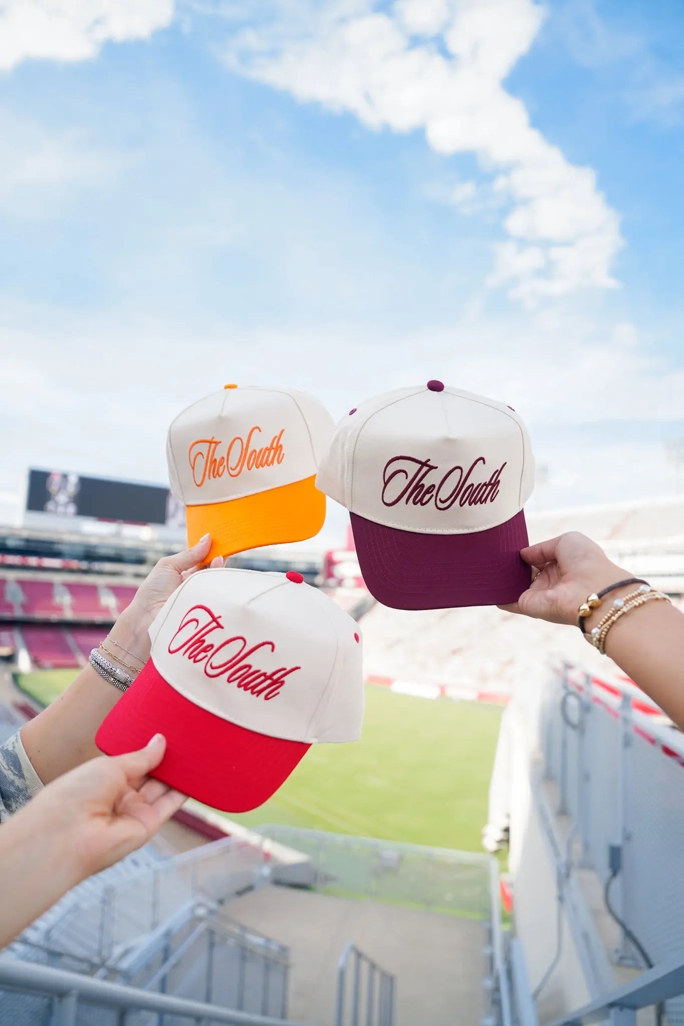 The South - Vintage Trucker Hat KenzKustomz