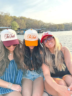 The South - Vintage Trucker Hat KenzKustomz