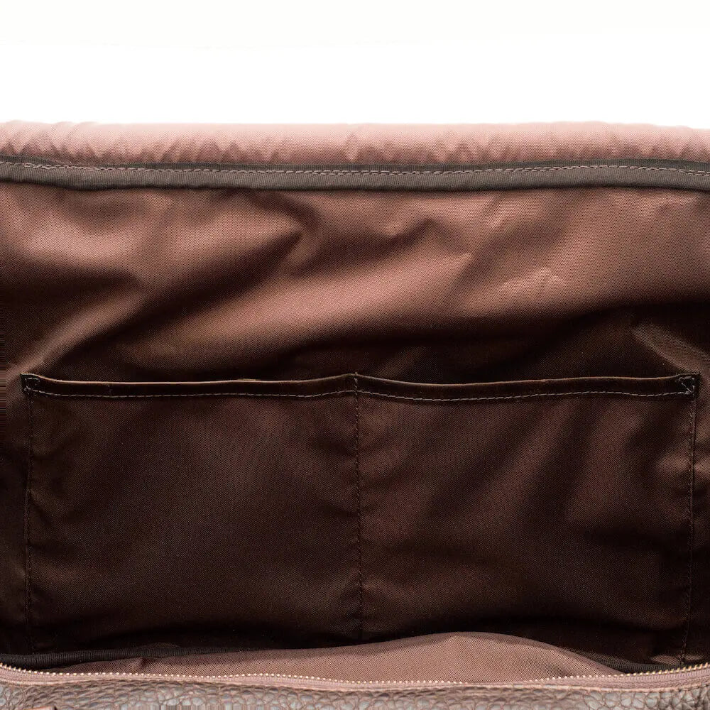 Theodore Leather Wheeled Carry-On Duffle Bag Mission Mercantile Leather Goods