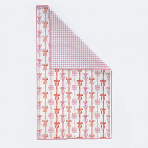 Tied Up in Pink Kitchen Towel Nola Tawk