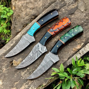 "TimberForge Damascus Hunting Knife – Premium Handmade Craftsmanship" Damascus Knife Store