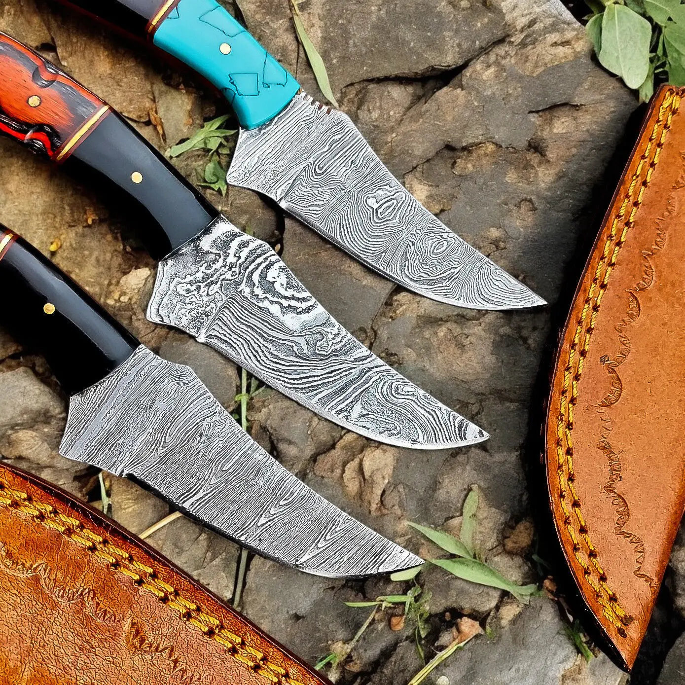 "TimberForge Damascus Hunting Knife – Premium Handmade Craftsmanship" Damascus Knife Store
