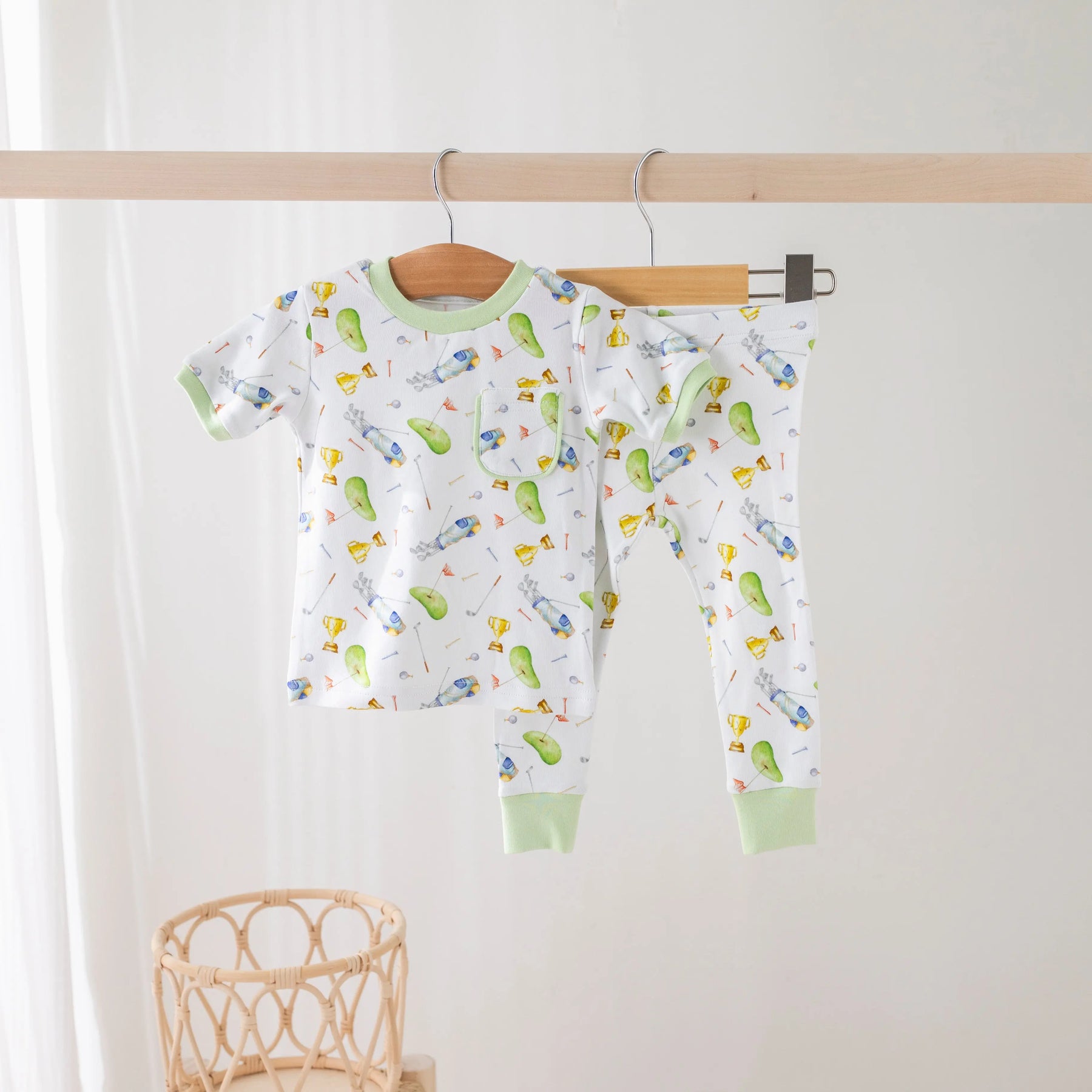 Time to Par-Tee Organic Cotton Golf Pajamas Nola Tawk