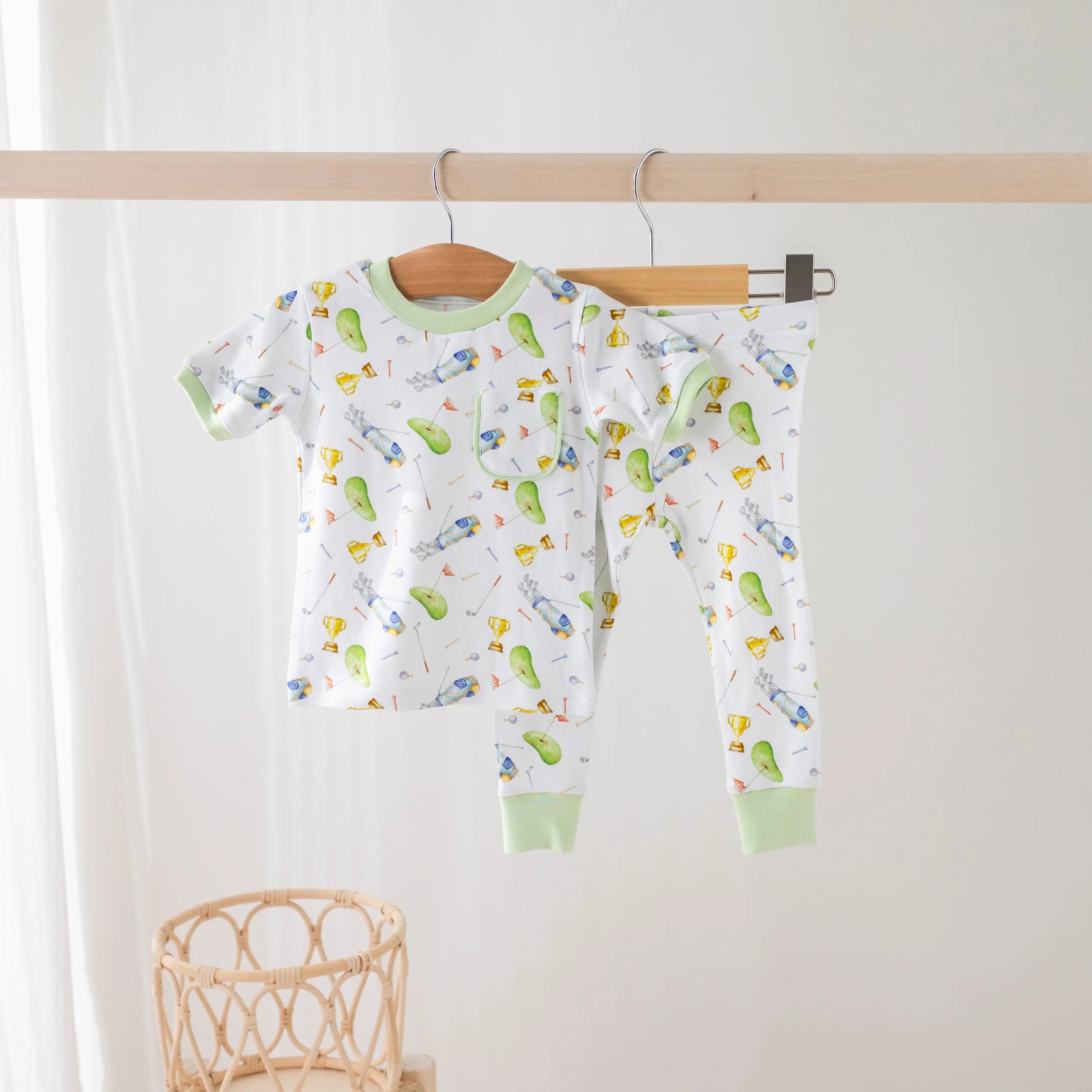 Time to Par-Tee Organic Cotton Golf Pajamas Nola Tawk