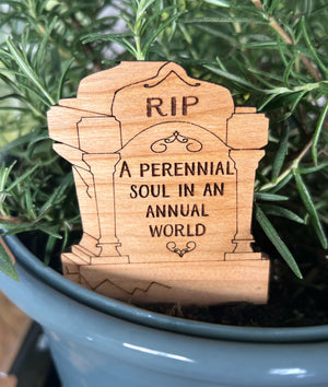 Tombstone Plant Picks (6 Designs) Artspeak Studio