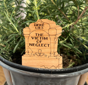 Tombstone Plant Picks (6 Designs) Artspeak Studio