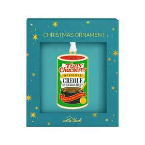 Tony Chachere's Enamel Ornament Nola Tawk