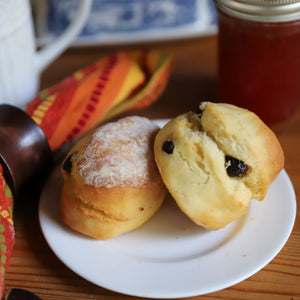 Traditional Irish Buttermilk Fruit Scones