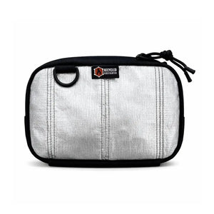 Recycled Firefighter TrailHound fanny pack made from bunker gear with D-ring and zipper.