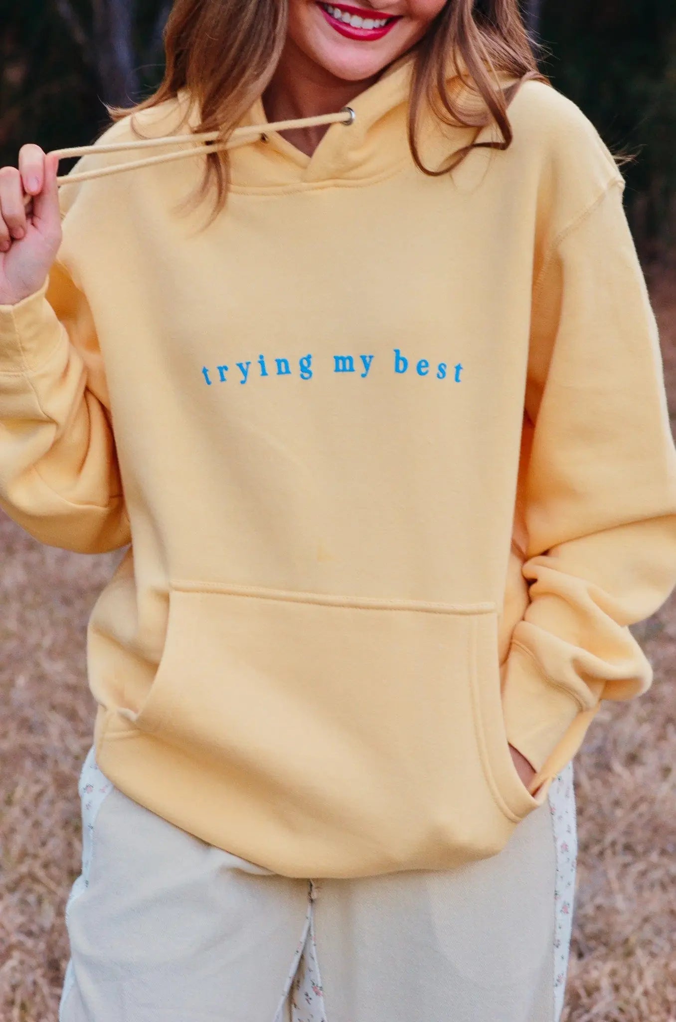 Trying My Best Hoodie Southern Bliss Company