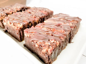 Turtle Brownies Let's Get Baked Artisan Desserts