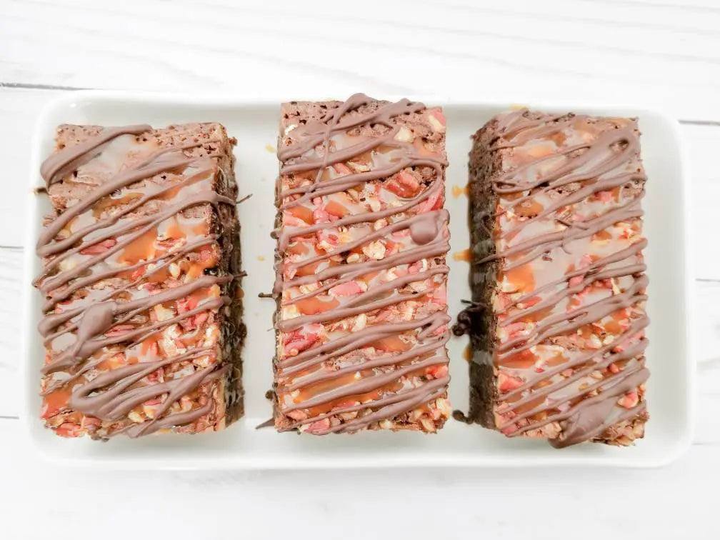 Turtle Brownies Let's Get Baked Artisan Desserts