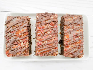 Turtle Brownies Let's Get Baked Artisan Desserts
