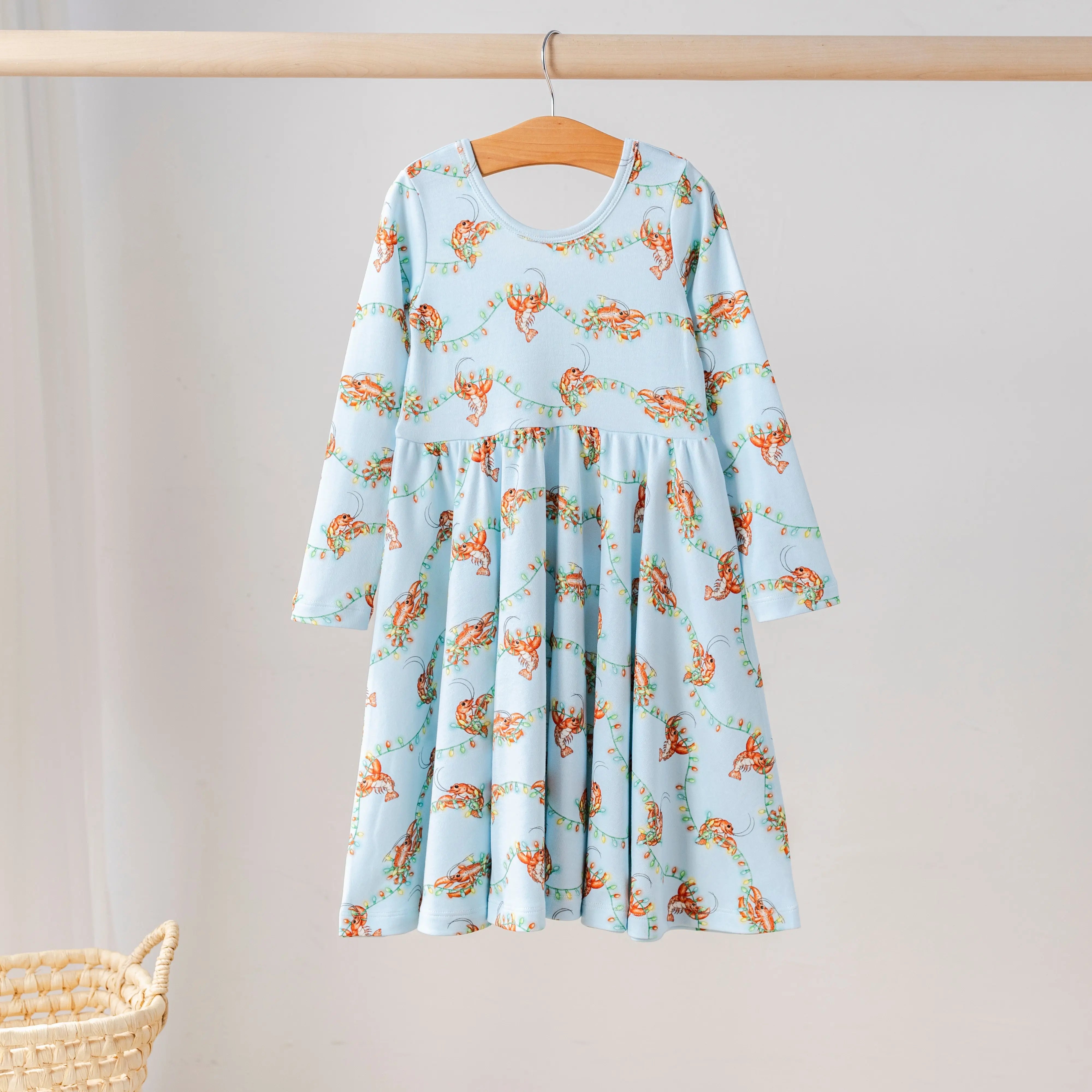 Twinkling Tails Organic Cotton Dress for Kids Nola Tawk