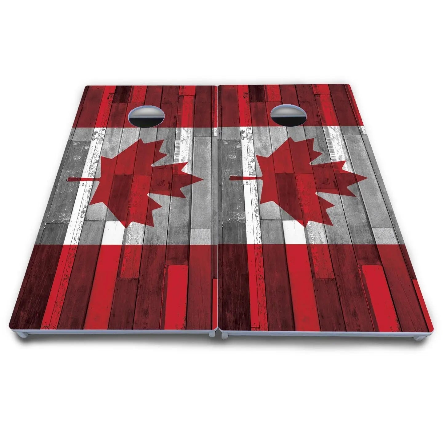 USA / Canada / Union Jack Plank Flag Cornhole Boards - All Weather Series Cornhole Solutions