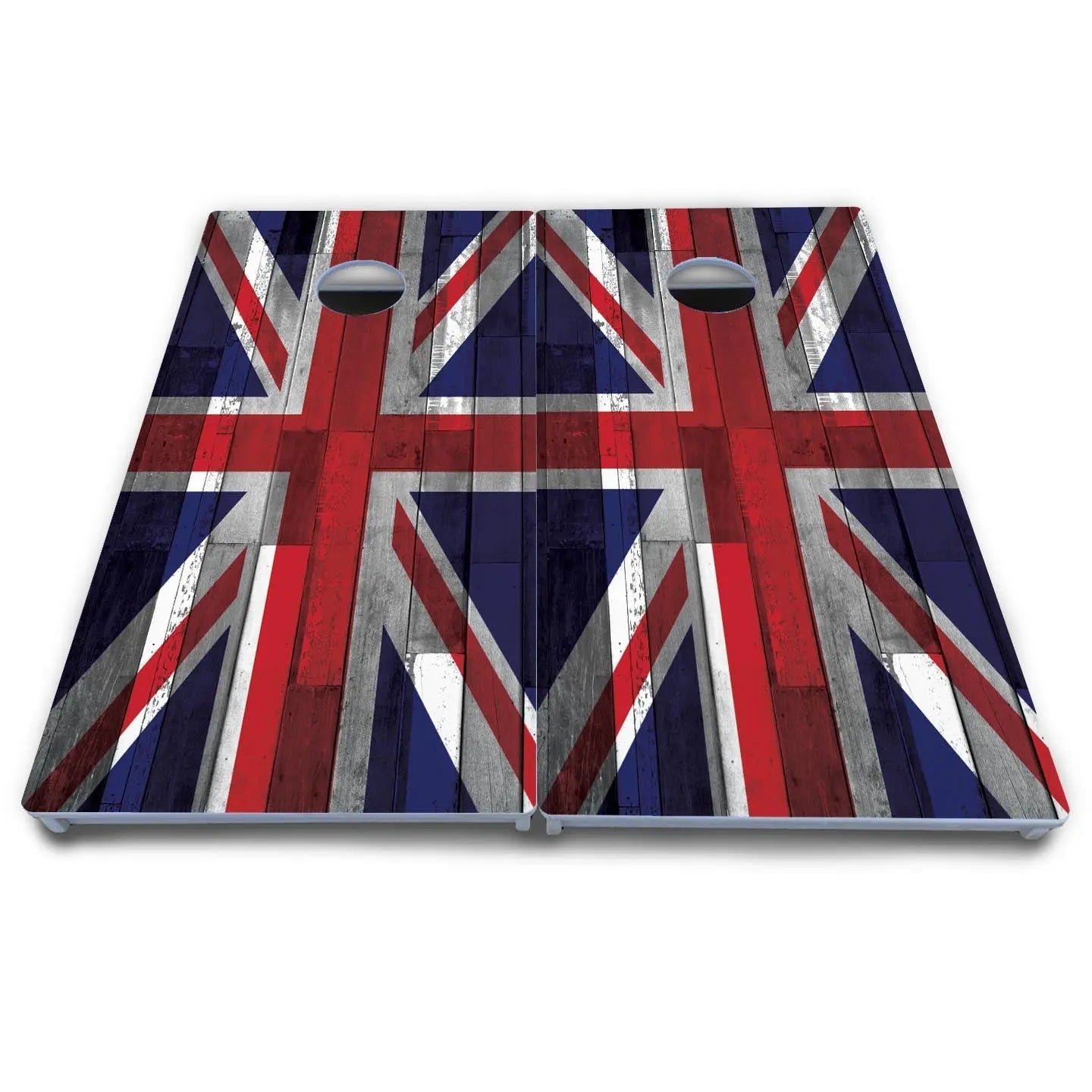 USA / Canada / Union Jack Plank Flag Cornhole Boards - All Weather Series Cornhole Solutions