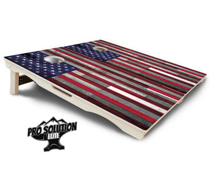 USA / Canada / Union Jack Plank Flag Cornhole Boards - Pro Solution Elite Series Cornhole Solutions