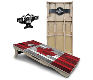USA / Canada / Union Jack Plank Flag Cornhole Boards - Pro Solution Elite Series Cornhole Solutions