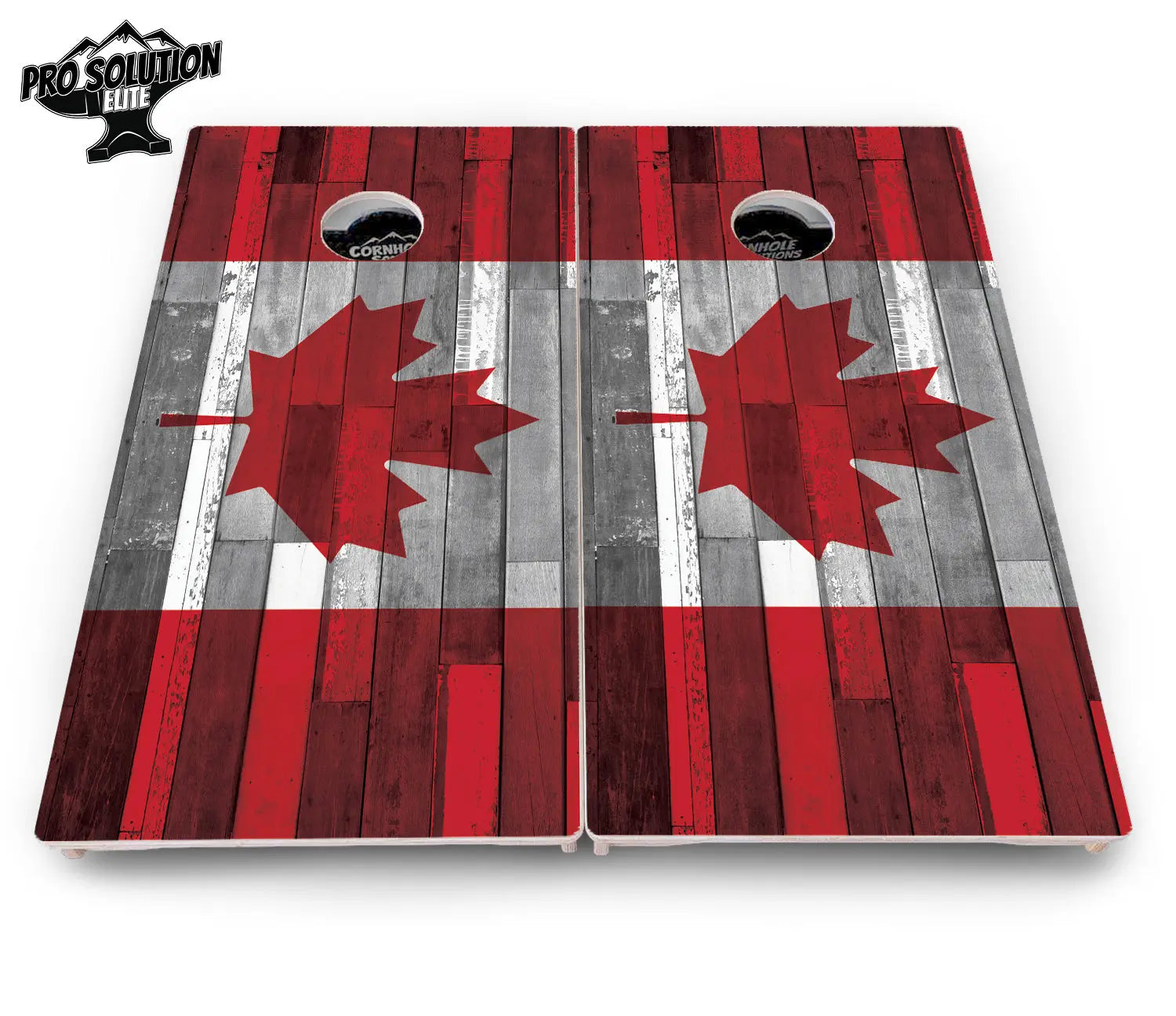 USA / Canada / Union Jack Plank Flag Cornhole Boards - Pro Solution Elite Series Cornhole Solutions
