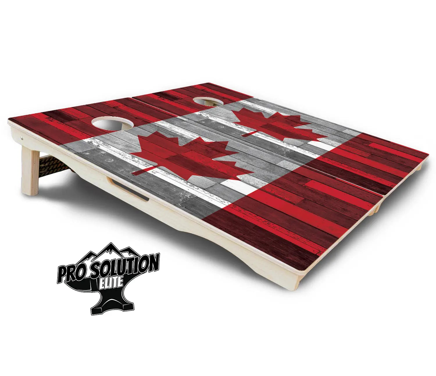 USA / Canada / Union Jack Plank Flag Cornhole Boards - Pro Solution Elite Series Cornhole Solutions