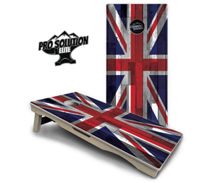 USA / Canada / Union Jack Plank Flag Cornhole Boards - Pro Solution Elite Series Cornhole Solutions