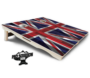 USA / Canada / Union Jack Plank Flag Cornhole Boards - Pro Solution Elite Series Cornhole Solutions