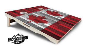 USA / Canada / Union Jack Plank Flag Cornhole Boards - Pro Solution Lite Series Cornhole Solutions