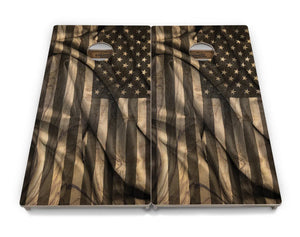 USA Wood Flag Cornhole Boards - Professional Tournament Series Cornhole Solutions