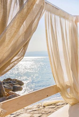 Sandy Sheets | Clean Linen · Beach Vibes