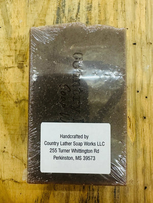 Country Lather Vanilla Sandalwood soap bar