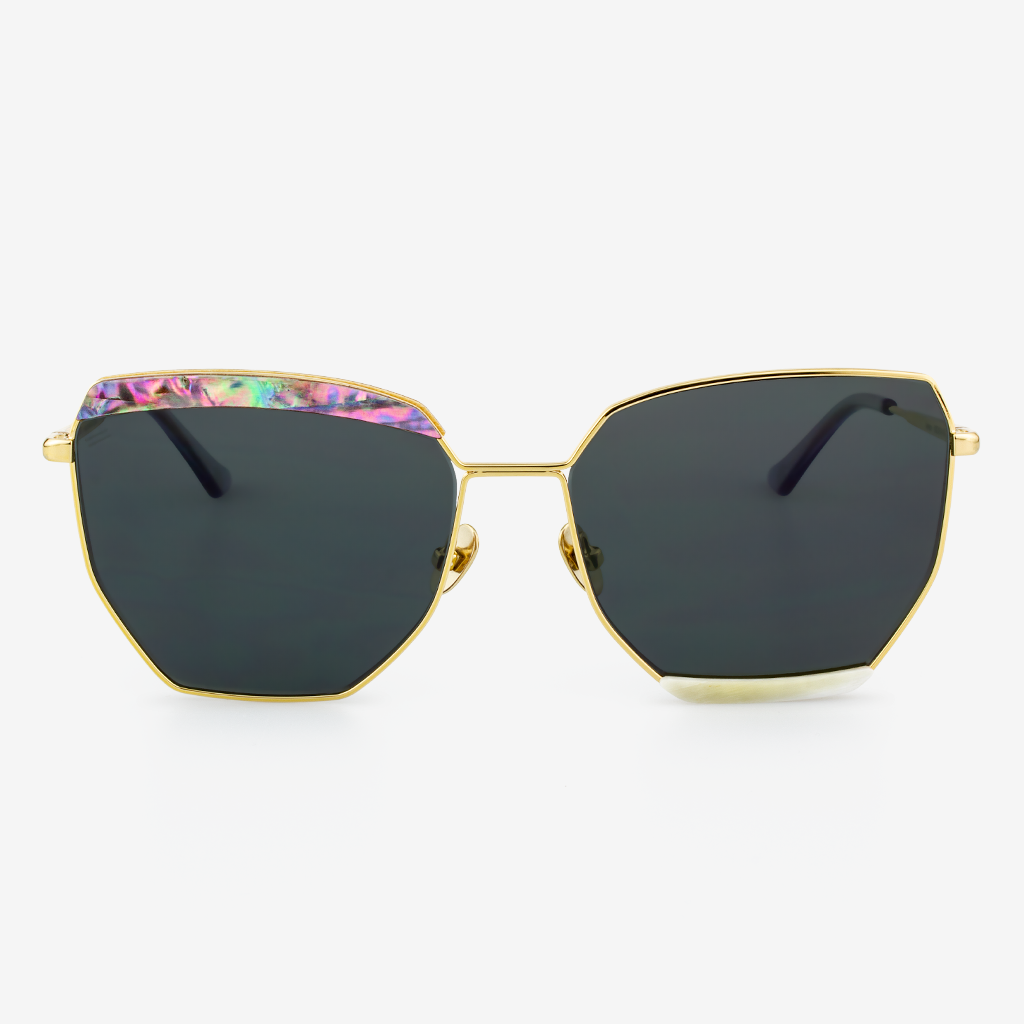 Venice - Metal & Wood Sunglasses