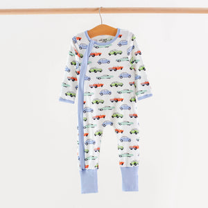 Vintage Road Trip Organic Cotton Kids Pajamas Nola Tawk