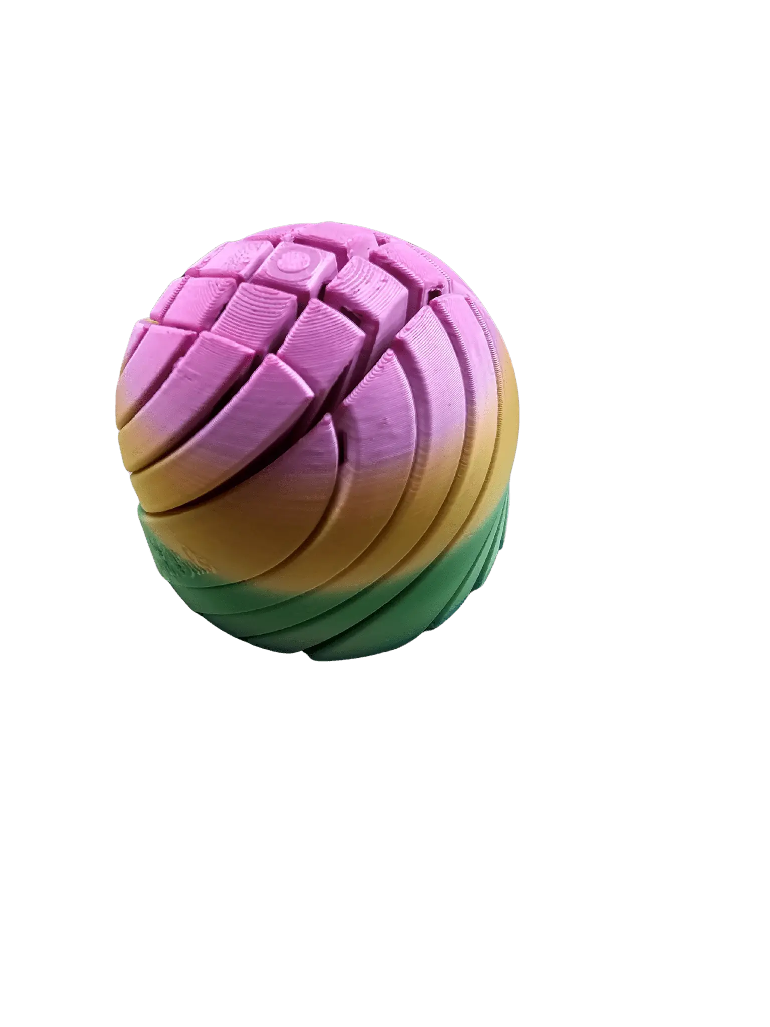 Color shifting No-Mess Slime Ball Fidget by The Tween Space for wholesale kid friendly gift displays