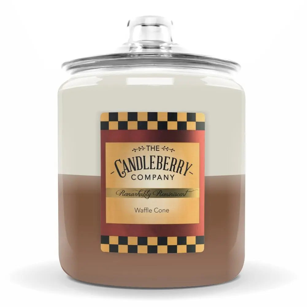 Waffle Cone™, 4 - Wick, Cookie Jar Candle (Collective) The Candleberry® Candle Company