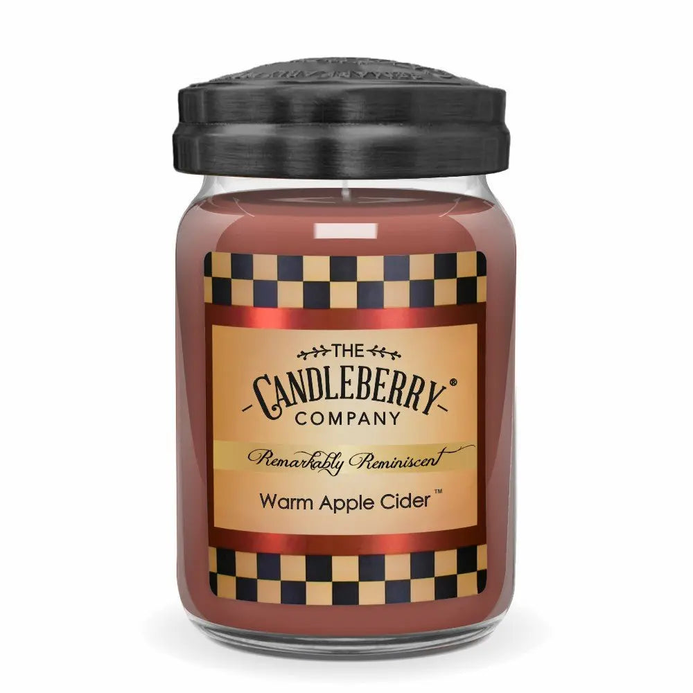 Warm Apple Cider™, Large Jar Candle (Collective) The Candleberry® Candle Company