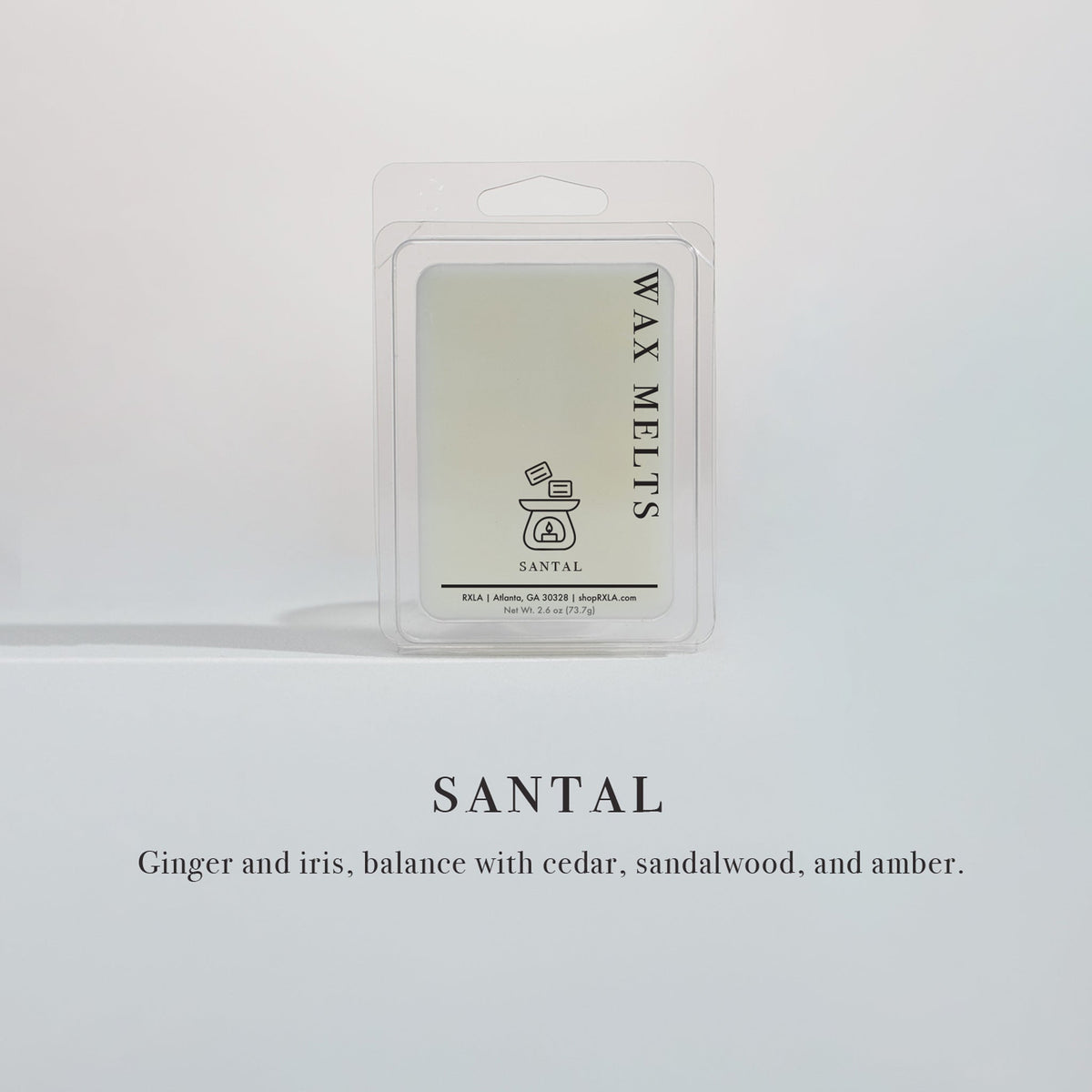 Santal Soy Wax Melts by RXLA, product photo 2 of 4