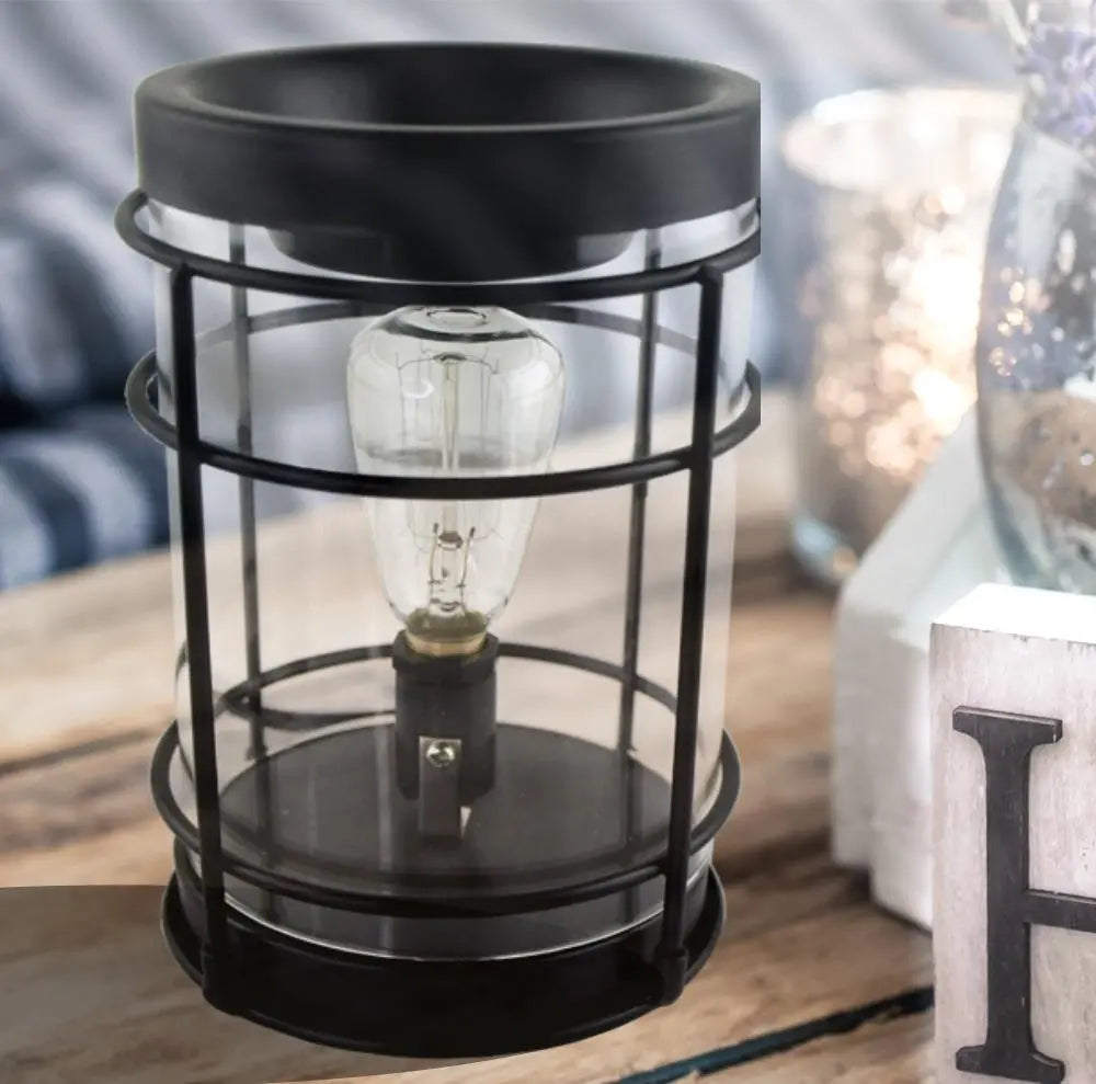 Wax Melt Warmer, W/ Safety Timer & Edison Bulb (Collective) The Candleberry® Candle Company
