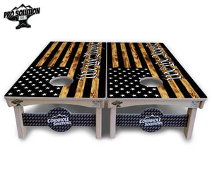 We The People USA Flag Cornhole Boards - Pro Solution Elite Series Cornhole Solutions