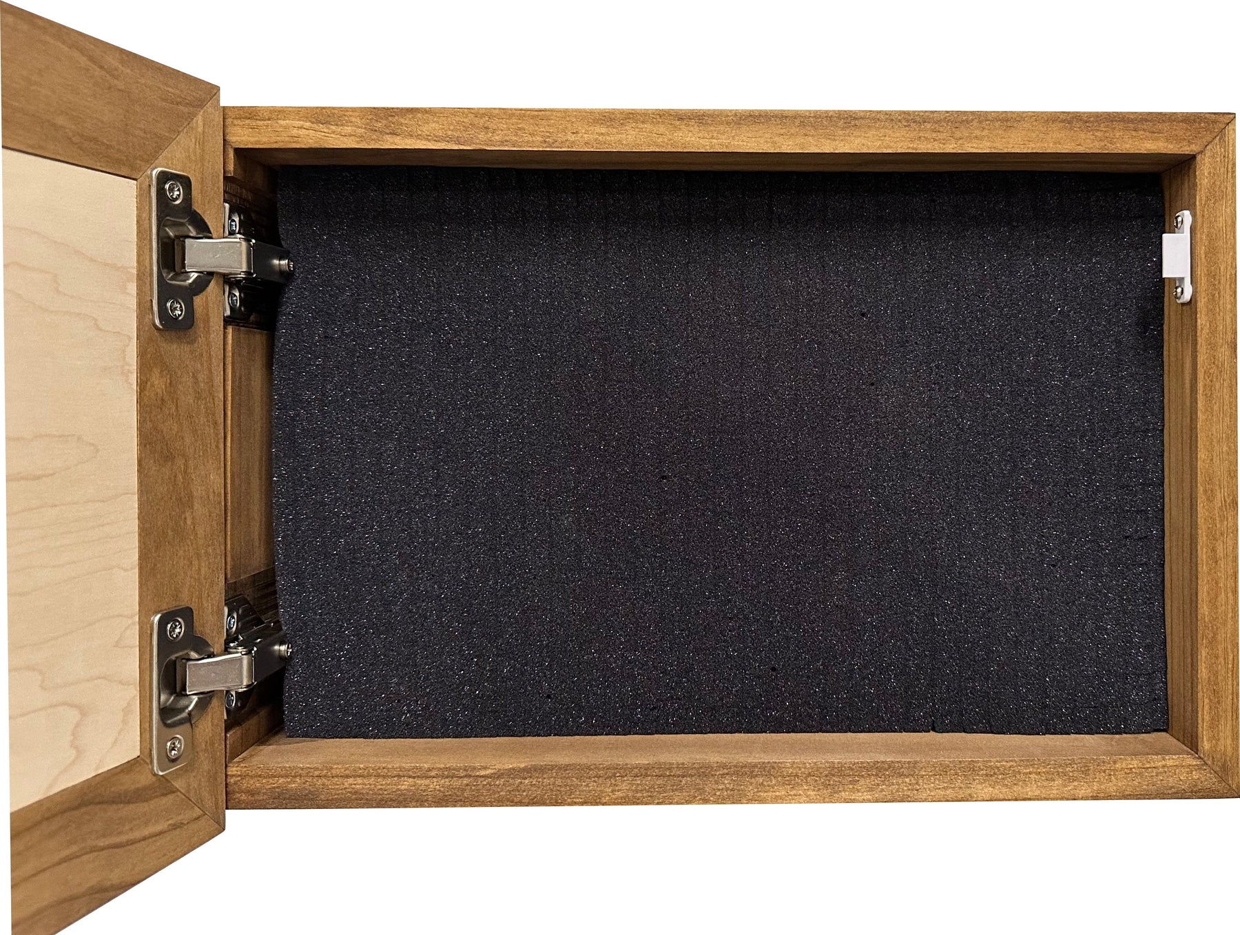 We Decided On Forever Hidden Gun Safe, Concealed Pistol Storage, Wood Gun Cabinet, Handcrafted, Gun Concealment Furniture, Concealed Shelf
