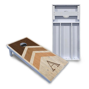 Wedding Arrows Cornhole Boards - All Weather Series - Natural Cornhole Solutions