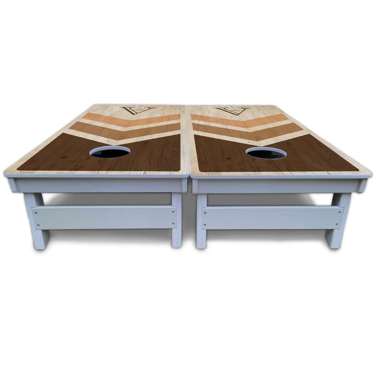 Wedding Arrows Cornhole Boards - All Weather Series - Natural Cornhole Solutions